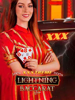 XXXtreme lightning Baccarat - Evolution First Person